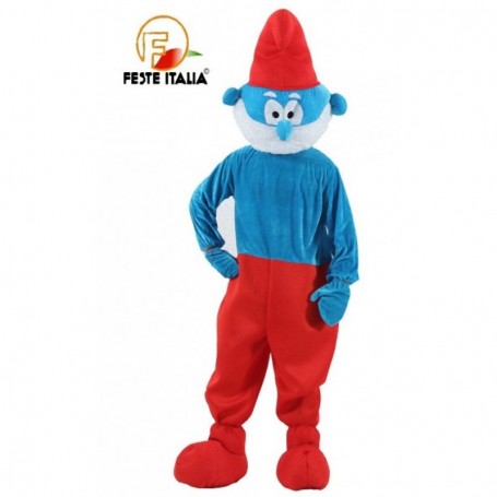 Affitto Noleggio Mascotte Costume  Grande Puffo Milano