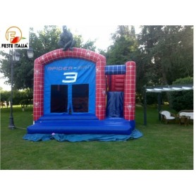 Affitto Noleggio Gonfiabile per bambini gonfiabili in pvc feste bambini Spiderman,compleanni Spiderman, feste a tema  Spiderman,