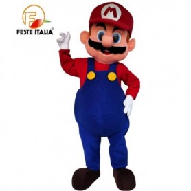 Affitto Noleggio Mascotte Costume Super Mario Novara