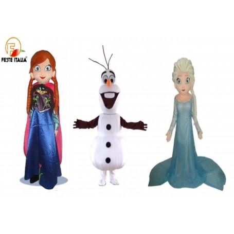 mascotte frozen costumi frozen festaa tem frozen compleanno a tema frozen