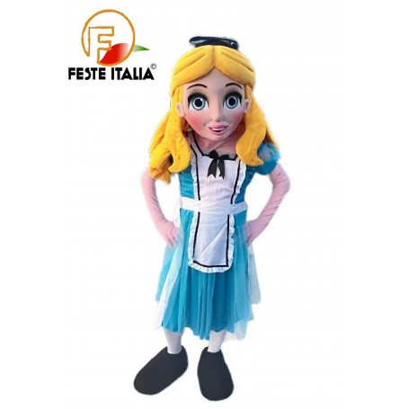 Affitto Noleggio Mascotte Costume Alice nel Paese delle Meraviglie Milano