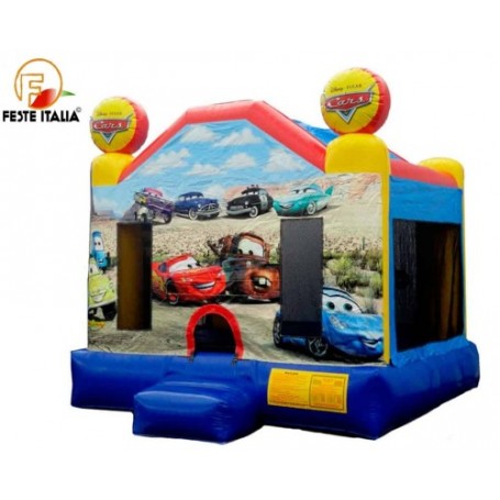 Affitto Noleggio Gonfiabile Cars festa a tema Cars