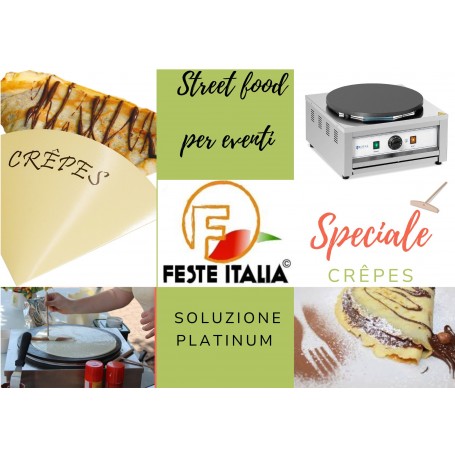 Noleggio Macchina  Crepes per eventi Monza Carretto Crepes Monza
Piastra Crêpes  Monza