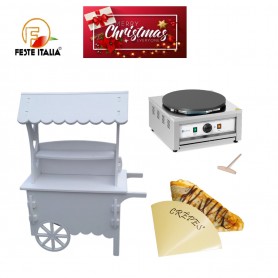 Noleggio Macchina  Crepes per eventi Monza Carretto Crepes Natale Monza
Carretto crepes Feste Natalizie Monza