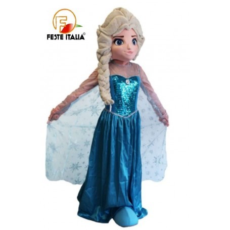 Affitto Noleggio Mascotte Costume Elsa Frozen Platinum Alessandria Festa a Tema Frozen Alessandria