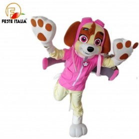 Affitto Noleggio Mascotte Costume Skye Paw Patrol Alessandria  Compleanno a tema Skye Paw Patrol