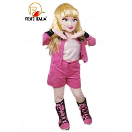 mascotte costume barbie noleggio mascotte barbie, festa a tema barbie