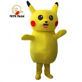 Affitto Noleggio Mascotte Costume Pikachu Asti festa a tema Pikachu  Asti