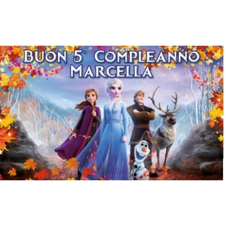 Festa a Tema Frozen Compleanno a Tema Frozen kit festa frozen addobbi  banner frozen Compleanno frozen striscione frozen