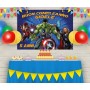 Banner Avengers Striscione Avengers  personalizzato nome festeggiato