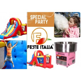 Special Party Noleggio Gonfiabile Noleggio Macchina Zucchero Filato
