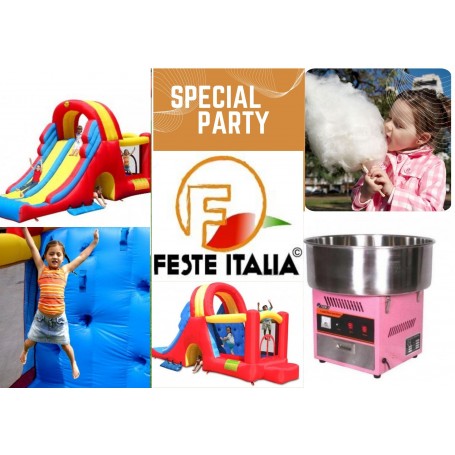 Special Party Noleggio Gonfiabile Noleggio Macchina Zucchero Filato