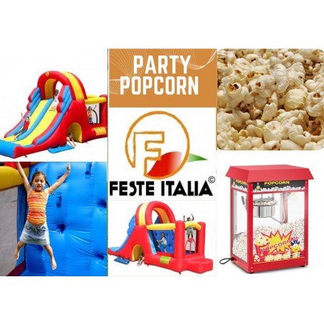 Party Popcorn Noleggio Gonfiabile Noleggio Macchina Popcorn