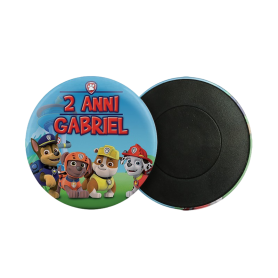 Calamite Paw Patrol Compleanno Nome Personalizzato  festeggiato