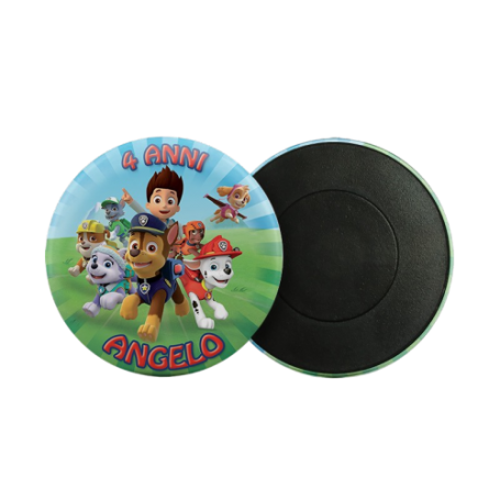 Calamite Paw Patrol Compleanno Nome Personalizzato  festeggiato