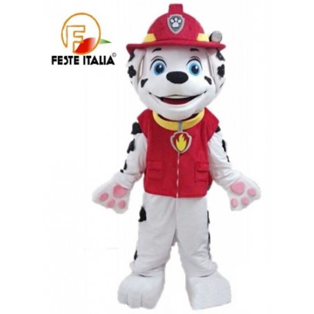 Affitto Noleggio Mascotte Costume  Marshal Paw Patrol Novara Feste a tema  Marshal Paw Patrol  Compleanni a tema Paw Patrol