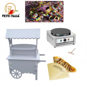 Affitto Noleggio Macchina Piastra Crêpes Cuneo Carretto Crepes Cuneo