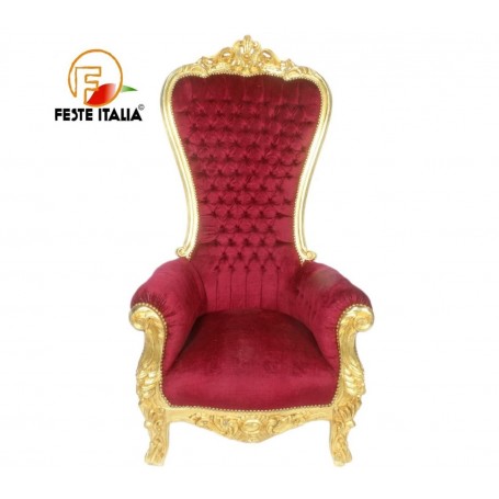 Affitto Noleggio Sedia Trono Babbo Natale