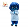 Affitto Noleggio Mascotte Costume Tristezza Inside Out Festa a Tema Inside Out
