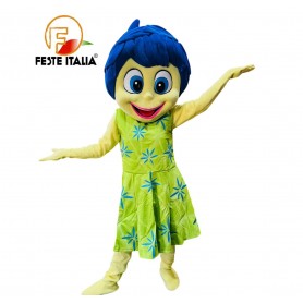 Affitto Noleggio Mascotte Costume Gioia Inside Out Festa a Tema Inside Out