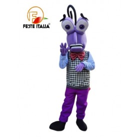 Affitto Noleggio Mascotte Costume Paura Inside Out Festa a Tema Inside Out Compleanno a Tema Inside Out