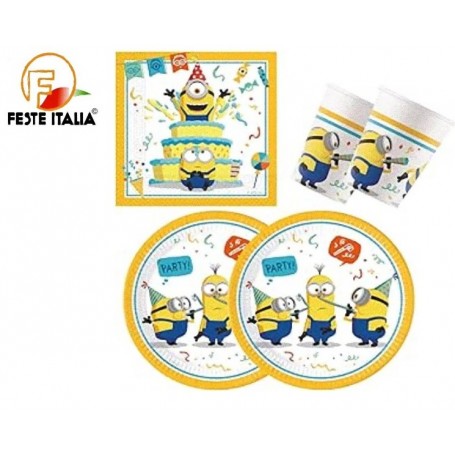 Kit Festa a Tema Minions per 16 persone