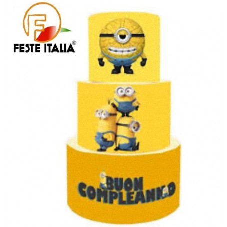 Torta Scenografica Cattivissimo me  Minions