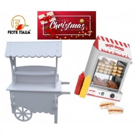 Affitto Noleggio Carretto Hot Dog Natale Biella carretto hot dog mercatini di natale Biella