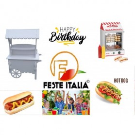 Affitto Noleggio Carretto Hot Dog Compleanni Biella Noleggio Macchina Hot dog Compleanni Biella