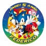 Gadget Festa a Tema Sonic  calamita Sonic