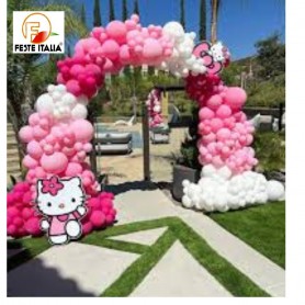 Allestimento Palloncini Hello Kitty Soluzione Platinum