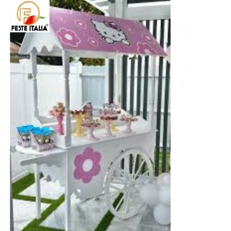 Noleggio Carretto Angolo Caramelle (Candy Bar) Hello Kitty