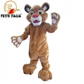 Affitto Noleggio Mascotte Costume Simba Festa a Tema Il Re Leone  Compleanno Re Leone