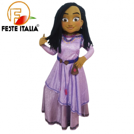 Affitto Noleggio Mascotte Costume  Principessa Asha Wish  Festa a Tema  Principessa Asha Wish