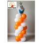 Colonna Palloncini Olaf  Frozen Allestimento Palloncini Frozen Festa a tema  Olaf Frozen