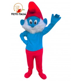 Affitto Noleggio Mascotte Costume  Grande Puffo