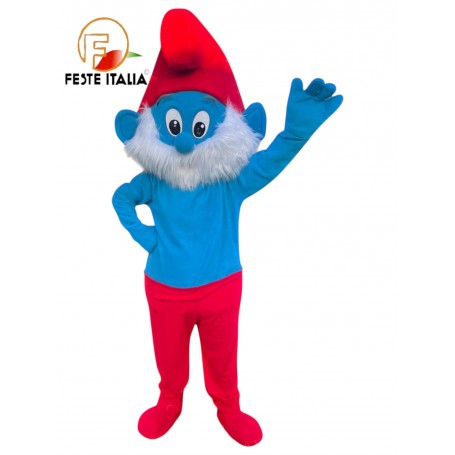 Affitto Noleggio Mascotte Costume  Grande Puffo