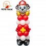 Colonna Palloncini Paw Patrol 120 cm Allestimento Palloncini Paw Patrol