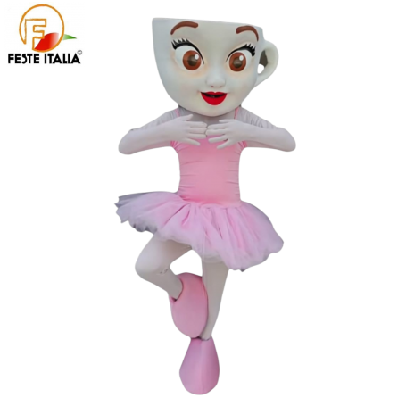 Affitto Noleggio Mascotte Costume Brain Rot Ballerina Cappuccina