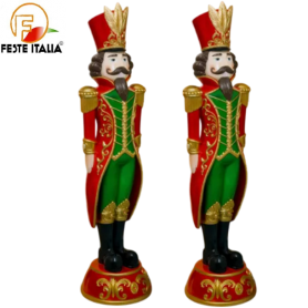 Affitto Noleggio  Coppia Schiaccianoci Generale Allestimenti Natale Decorazioni Natalizie