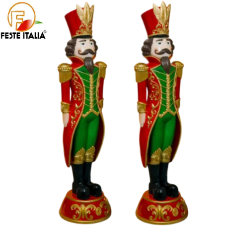 Affitto Noleggio  Coppia Schiaccianoci Generale Allestimenti Natale Decorazioni Natalizie