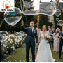 Spettacolo Bolle di Sapone Giganti Matrimonio