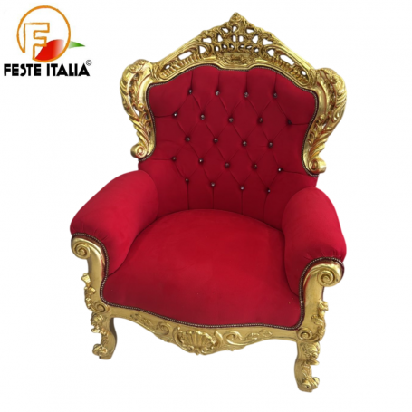 Affitto Noleggio Sedia Trono Babbo Natale