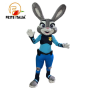 Affitto Noleggio Mascotte Costume Zootropolis Judy Hoops  Festa Zootropolis Compleanno Zootropolis