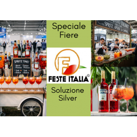 Affitto Noleggio Carretto Aperol Spritz Fiere Soluzione Silver