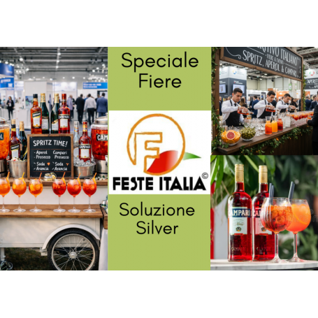 Affitto Noleggio Carretto Aperol Spritz Fiere Soluzione Silver