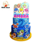 Torta Scenografica Baby Shark Compleanno  Baby Shark Decorazioni a Tema Baby Shark Festa a Tema   Baby Shark