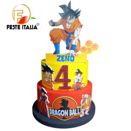 Torta Compleanno Dragonball Torta Scenografica Dragonball Compleanno  Dragonball Festa a Tema  Dragonball