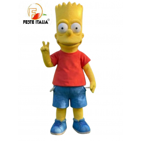Affitto Noleggio Mascotte Costume Bart Simpson