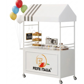 Affitto Noleggio Carretto Stand Scenografico Linea Bijou